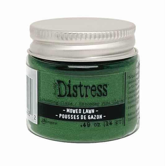 Ranger ink ranger • tim holtz distress embossing glaze mowed lawn