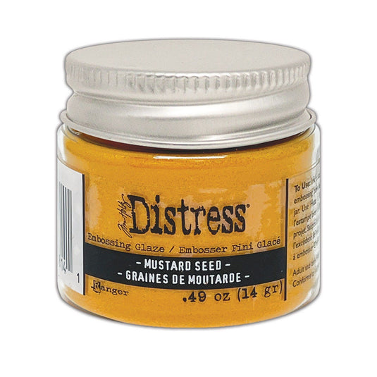Ranger ink ranger • tim holtz distress embossing glaze mustard seed