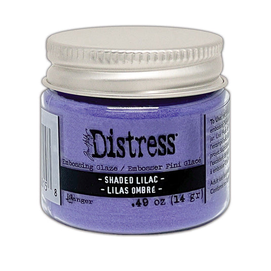 Ranger ink ranger • tim holtz distress embossing glaze shaded lilac