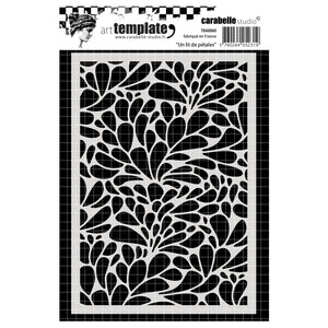 Carabelle studio • template 10,5x14,8cm un lit de pétales