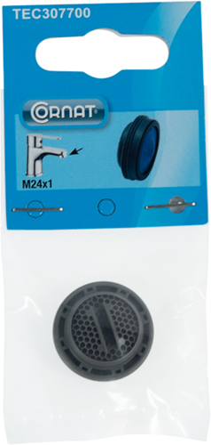 Load image into Gallery viewer, Cornat perlator m24 plat pvc - tec307700
