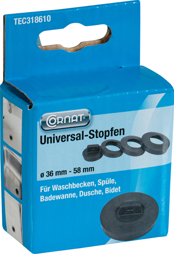 Cornat universele afvoerstop 36-58mm - tec318610