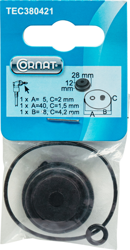 Cornat vervangset t360799 vulkraan (6st) - tec380421