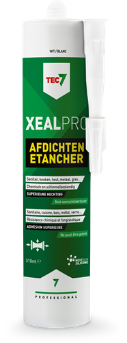 Tec7 xealpro afdichtingskit wit patroon 310ml- 528001000