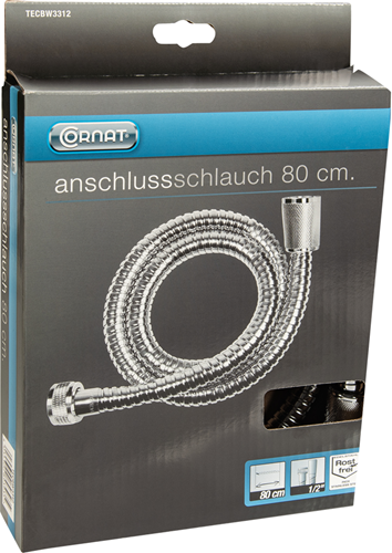 Cornat doucheslang rvs 0m80 ch - tecbw3312