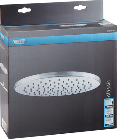 Cornat douchekop classic rond ch - tecbw3400