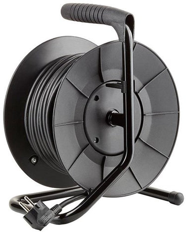 Enzo technik kabelhaspel h05 3x1,5qmm 25m zwart - 1167272
