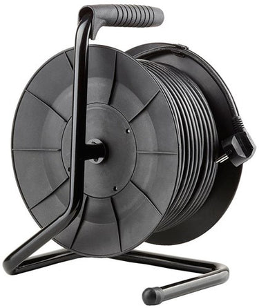 Enzo technik kabelhaspel h05 3x1,5qmm 50m zwart - 1167274