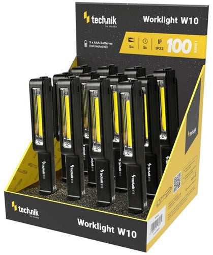 Afbeelding laden in galerijviewer, Enzo technik led werklamp cob met magneet 3xaaa 100 lumen - 5720150
