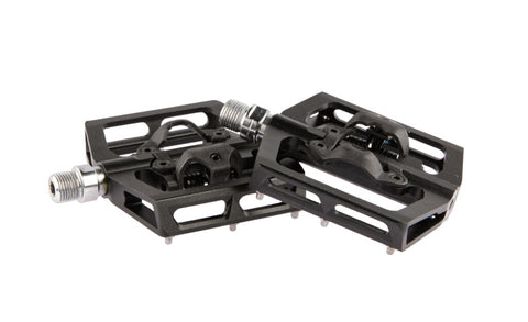 Tecora e pedals atb combi spd/flat replaceable pedal pins black