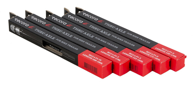 Load image into Gallery viewer, Tecora e steekas fietstrailer m12 x p1.5 lengte 153~165mm
