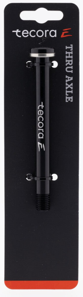 Tecora e steekas voor m12 p1,5 121,5mm shimano alu zwart