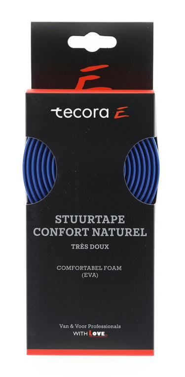 Buzaglo tecora e stuurlint confort naturel, ø2,5x30mm, 1.8m, blauw