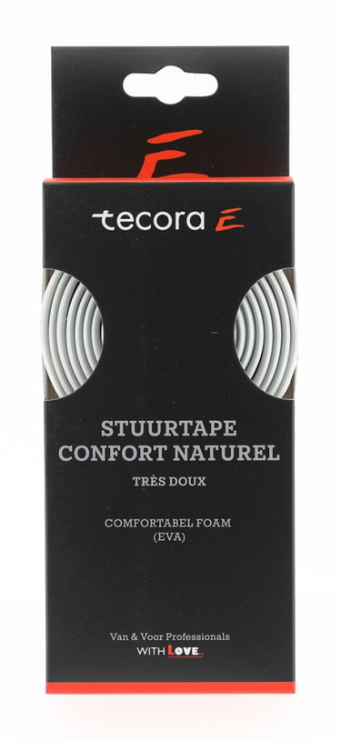 Buzaglo tecora e stuurlint confort naturel, ø2,5x30mm, 1.8m, wit