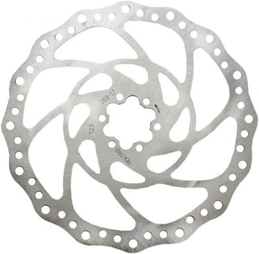 Tektro schijfrem rotor tr140-25 ø140mm, 2pc. centerlock, zlv