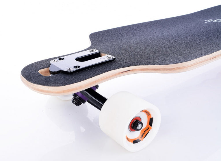 Load image into Gallery viewer, Tempish Longboard Fox 82,5x21,5 cm hout wit zwart
