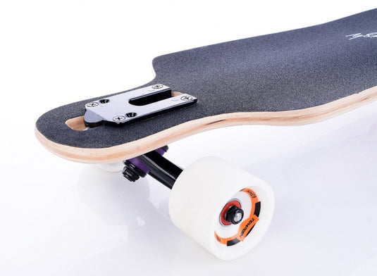 Tempish Longboard Fox 82,5x21,5 cm hout wit zwart