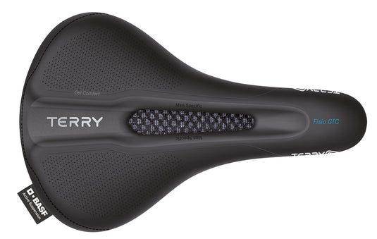 Terry zadel Fisio GTC gel heren zwart