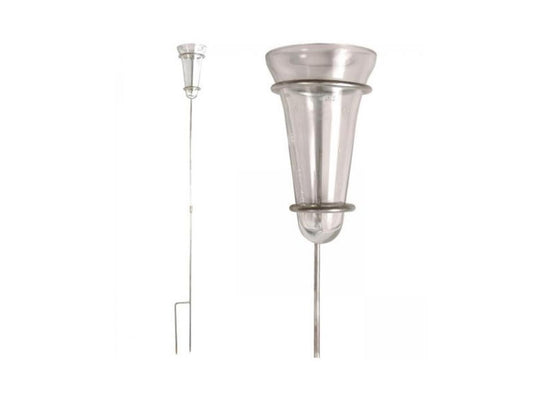 Esschert design esschert regenmeter verzinkt glas