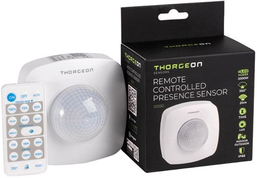 Load image into Gallery viewer, Enzo thorgeon aanwezigheidsmelder opbouw plafond 360 graden ip65 wit +ab - 3900551
