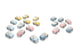 Dantoy tiny bioplastic fun cars (20st. in set)