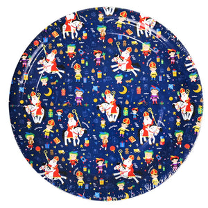 Wegwerp borden sinterklaas pak 10 stuks