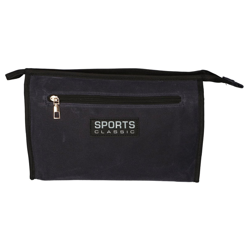 Load image into Gallery viewer, Traveller toilettas sports classic military blauw paars 30cm x 24cm
