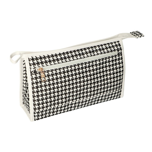 Traveller toilettas pied-de-poule 30cm x 19.5cm