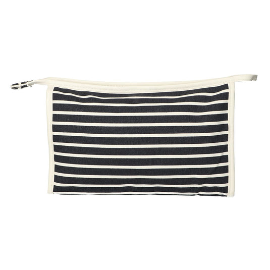 Traveller toilettas stripe blauw sports classic 30x20cm