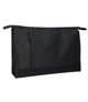 Traveller toilettas rubberen bodem zwart 35x24cm