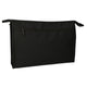 Traveller toilettas rits horizontaal zwart 35x24 cm