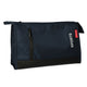 Traveller toilettas rubber blauw 30x19,5cm