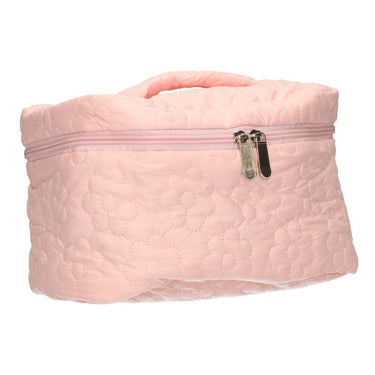 Traveller beautycase bloemen roze 24cm x 17cm