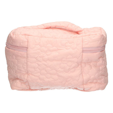Traveller beautycase bloemen roze 24cm x 17cm