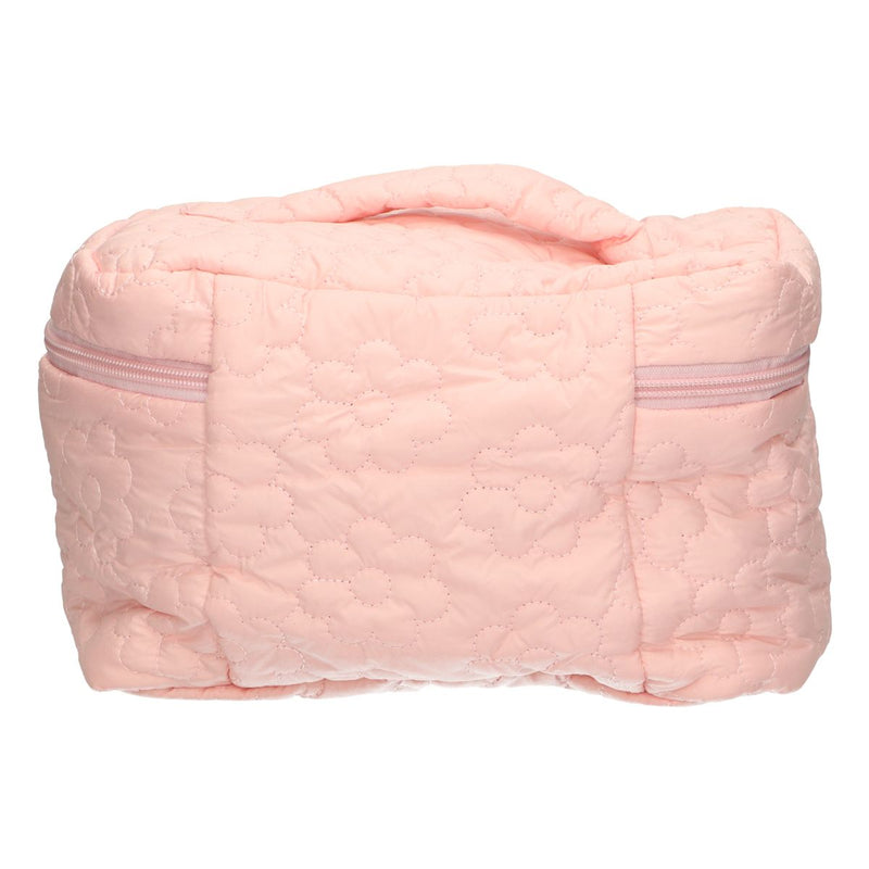 Load image into Gallery viewer, Traveller beautycase bloemen roze 24cm x 17cm
