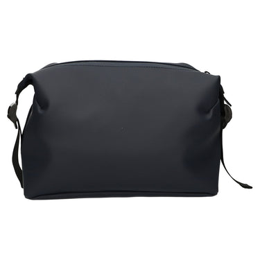 Traveller toilettas waterdicht gesp zwart donkerblauw 34cm x 21cm