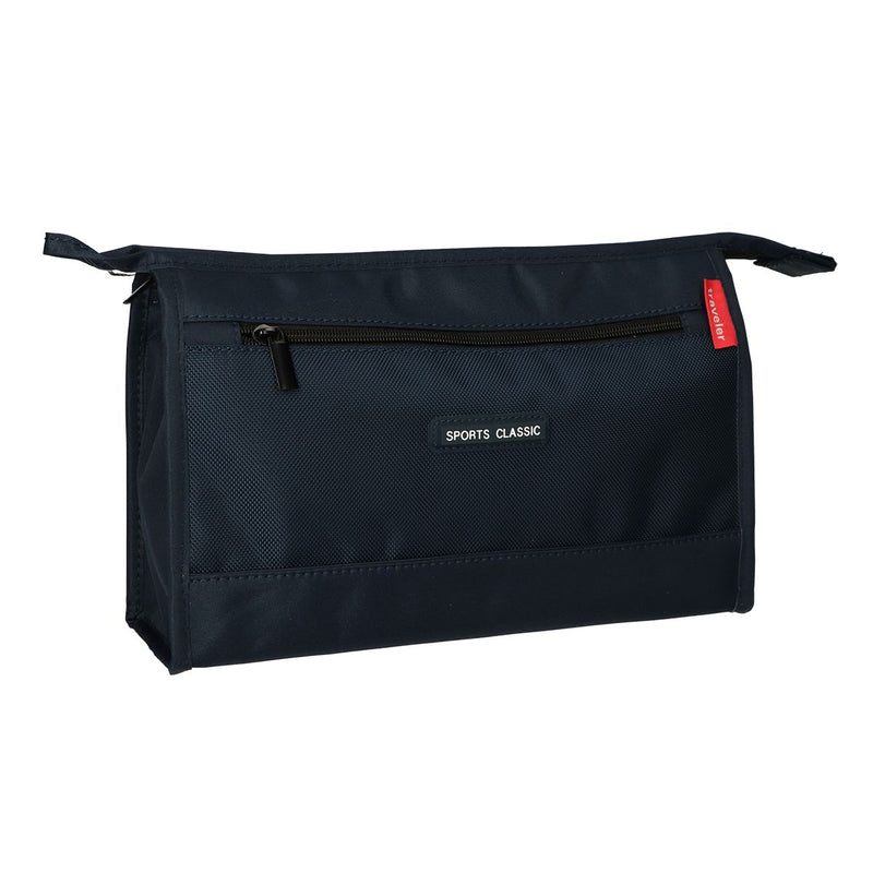 Load image into Gallery viewer, Traveller toilettas heren sports classic donkerblauw 35cm x 24cm
