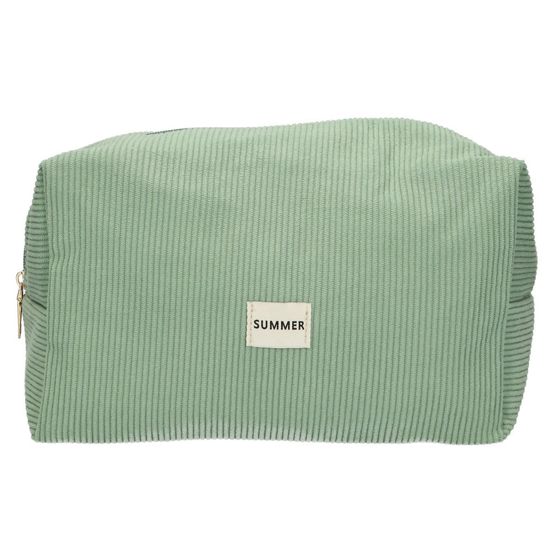 Load image into Gallery viewer, Traveller toilettas rib waterdicht mintgroen 24,5cm x 18,5cm
