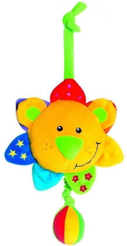 Van der doelen tolo muzikale leeuw kan aan box bevestigd worden