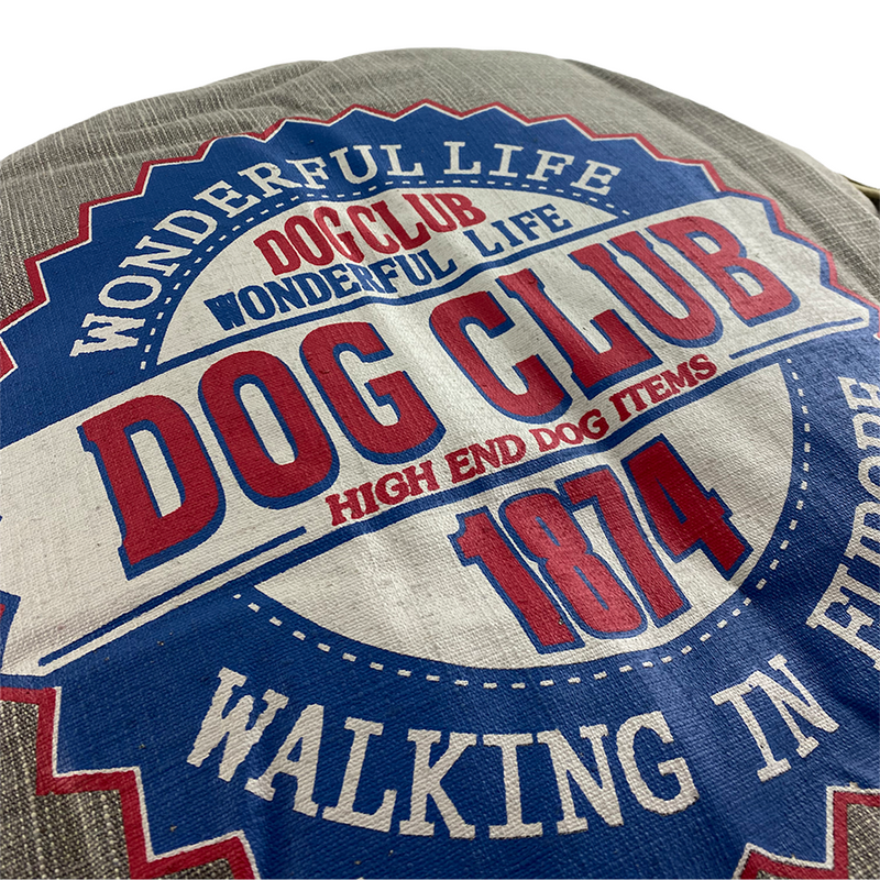 Load image into Gallery viewer, Tom co hondenkussen dog club rond 62x62x14cm
