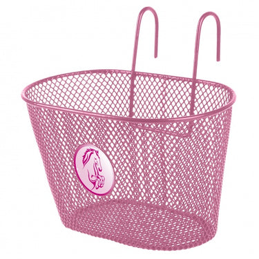 M-Wave Fietsmand 5 liter paard roze