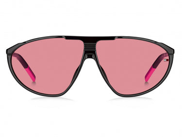 Tommy hilfiger Zonnebril 0027 S unisex cat.3 nylon zwart roze