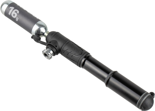 Topeak minipomp Hybrid Rocket HP Mini zwart