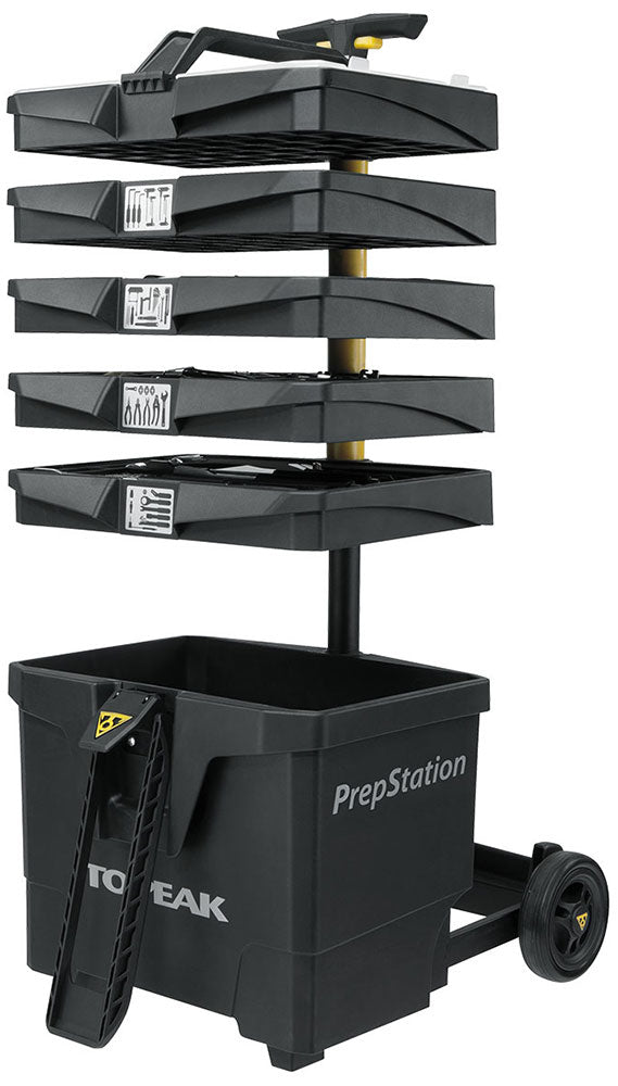 Load image into Gallery viewer, Topeak prepstation tool trolley without tools
