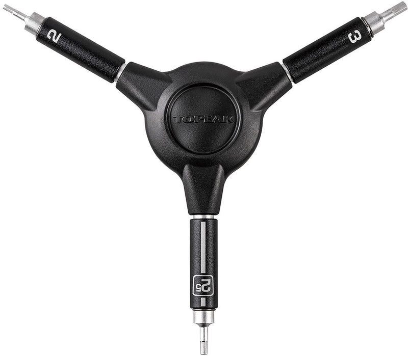 Load image into Gallery viewer, Topeak 2 2.5 3mm y hex speed wrench
