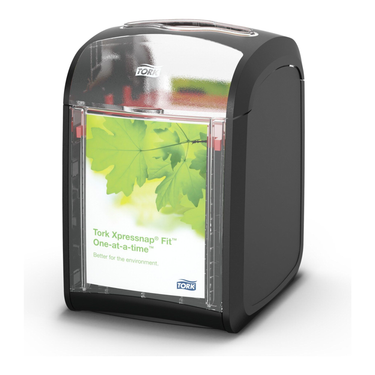 Tork xpressnap fit tabletop servetdispenser zwart n14 (1 stuk)
