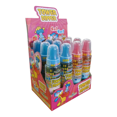 Funny candy tower dipper (12 stuks)
