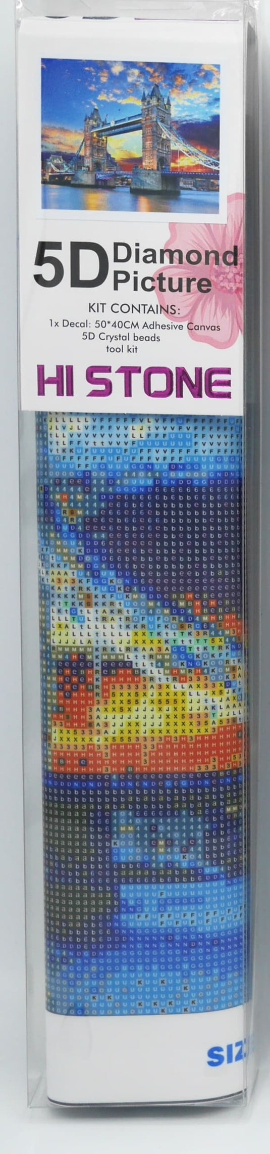 Jonotoys diamond painting - tower bridge londen - 40x50 cm