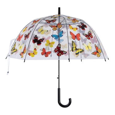 Esschert design paraplu transparant met vlinderprint ã˜83cm