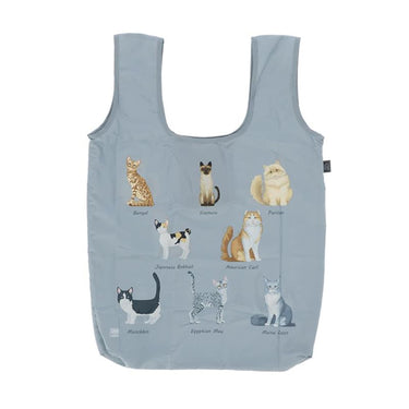 Esschert design opvouwbare tas kattenrassen 41xh59,5cm